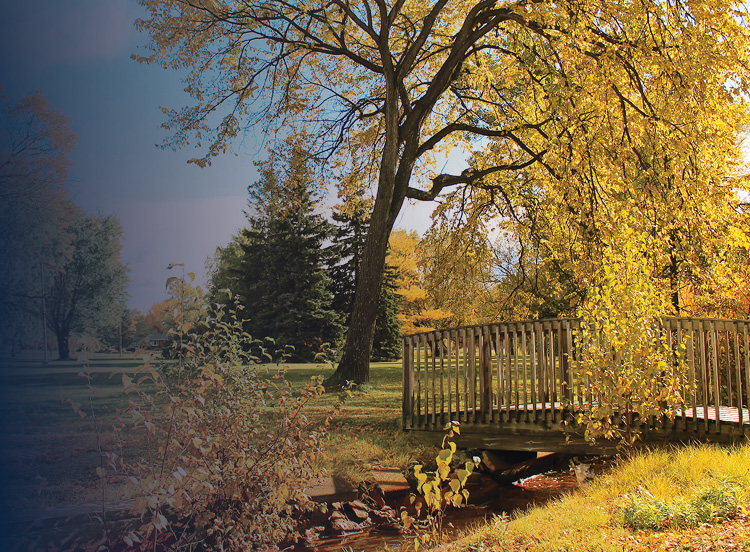 A park in Sudbury, ON