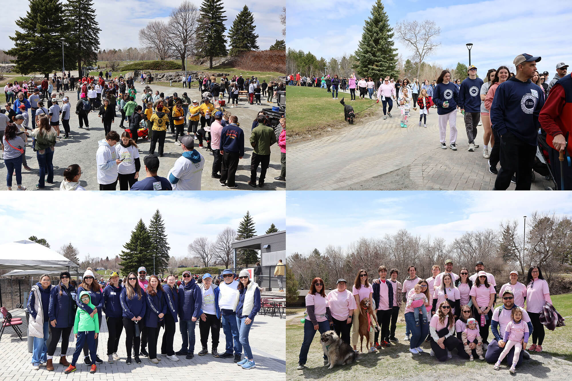 Photos from the 2026 Hike for Hospice event. Walkers, teams, and volunteers.